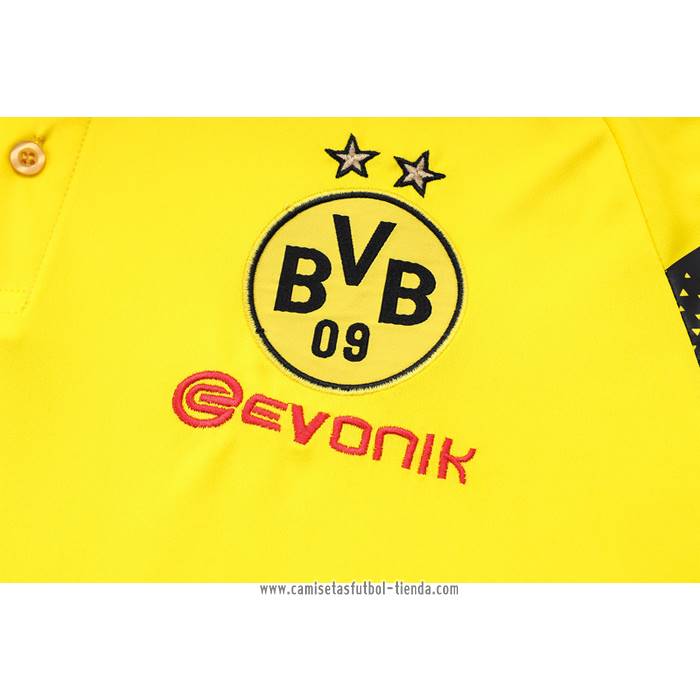 Camiseta Polo del Borussia Dortmund 2023 2024 Amarillo
